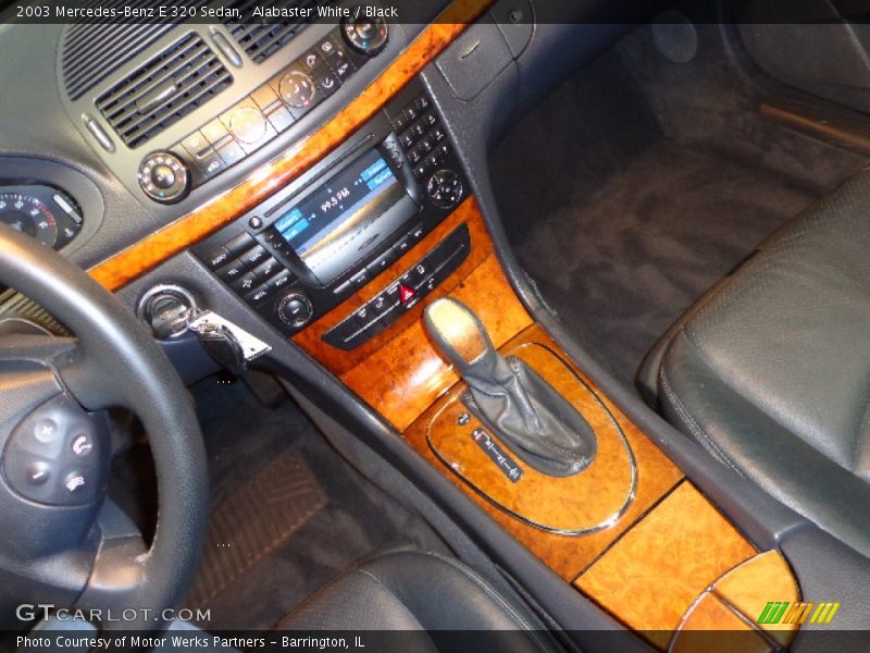 Alabaster White / Black 2003 Mercedes-Benz E 320 Sedan