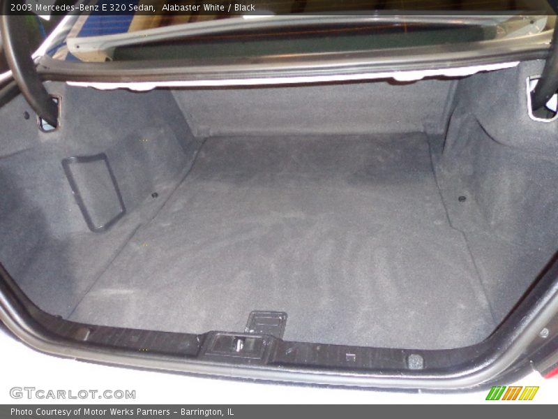 Alabaster White / Black 2003 Mercedes-Benz E 320 Sedan