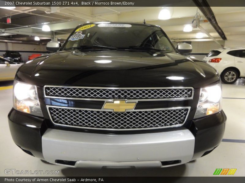 Black / Morroco Brown/Ebony 2007 Chevrolet Suburban 1500 Z71 4x4