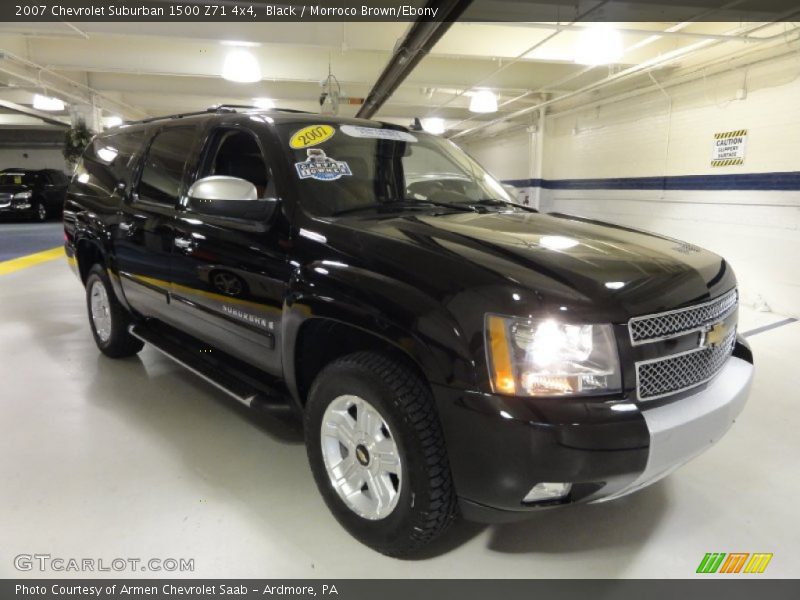 Black / Morroco Brown/Ebony 2007 Chevrolet Suburban 1500 Z71 4x4