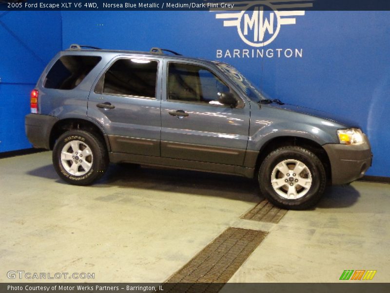 Norsea Blue Metallic / Medium/Dark Flint Grey 2005 Ford Escape XLT V6 4WD