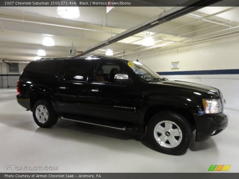 Black / Morroco Brown/Ebony 2007 Chevrolet Suburban 1500 Z71 4x4