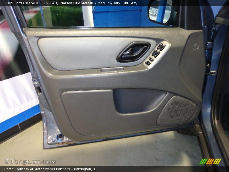 Norsea Blue Metallic / Medium/Dark Flint Grey 2005 Ford Escape XLT V6 4WD