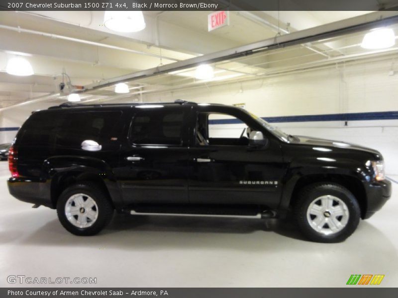 Black / Morroco Brown/Ebony 2007 Chevrolet Suburban 1500 Z71 4x4