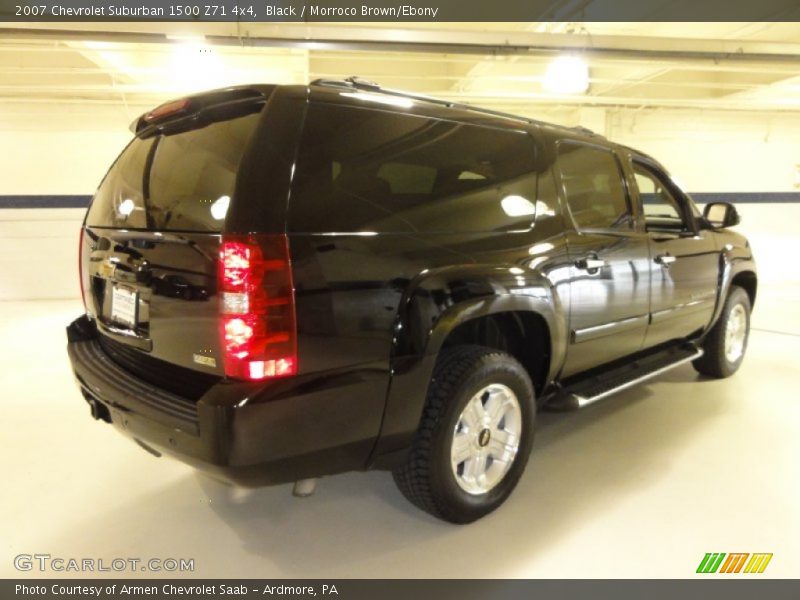 Black / Morroco Brown/Ebony 2007 Chevrolet Suburban 1500 Z71 4x4