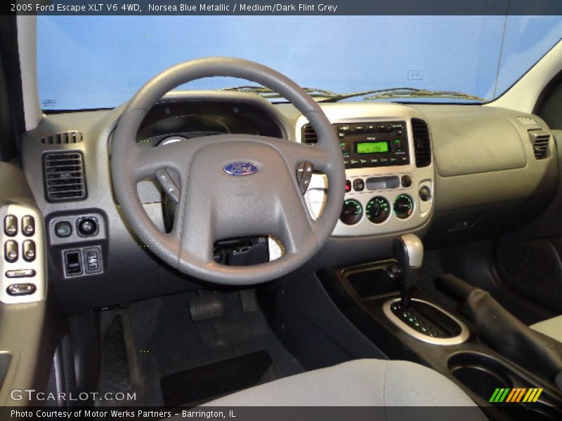 Norsea Blue Metallic / Medium/Dark Flint Grey 2005 Ford Escape XLT V6 4WD
