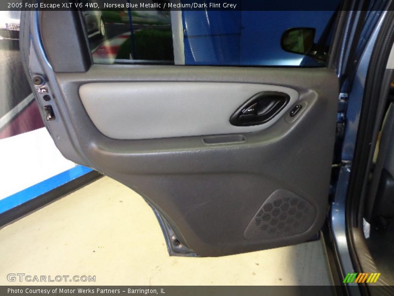 Norsea Blue Metallic / Medium/Dark Flint Grey 2005 Ford Escape XLT V6 4WD
