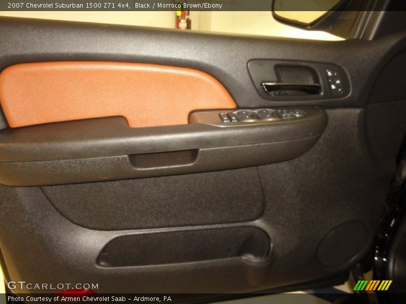 Black / Morroco Brown/Ebony 2007 Chevrolet Suburban 1500 Z71 4x4