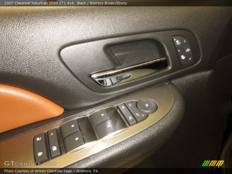 Black / Morroco Brown/Ebony 2007 Chevrolet Suburban 1500 Z71 4x4