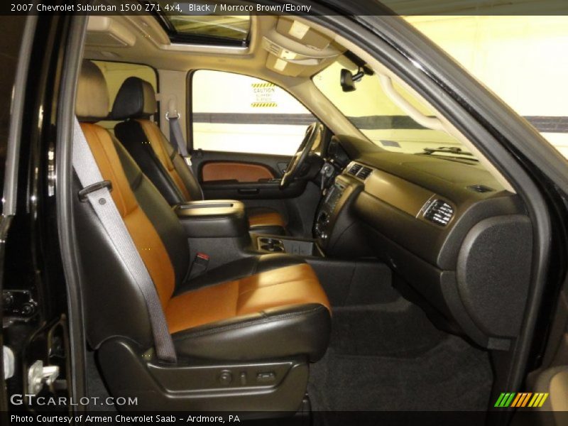 Black / Morroco Brown/Ebony 2007 Chevrolet Suburban 1500 Z71 4x4