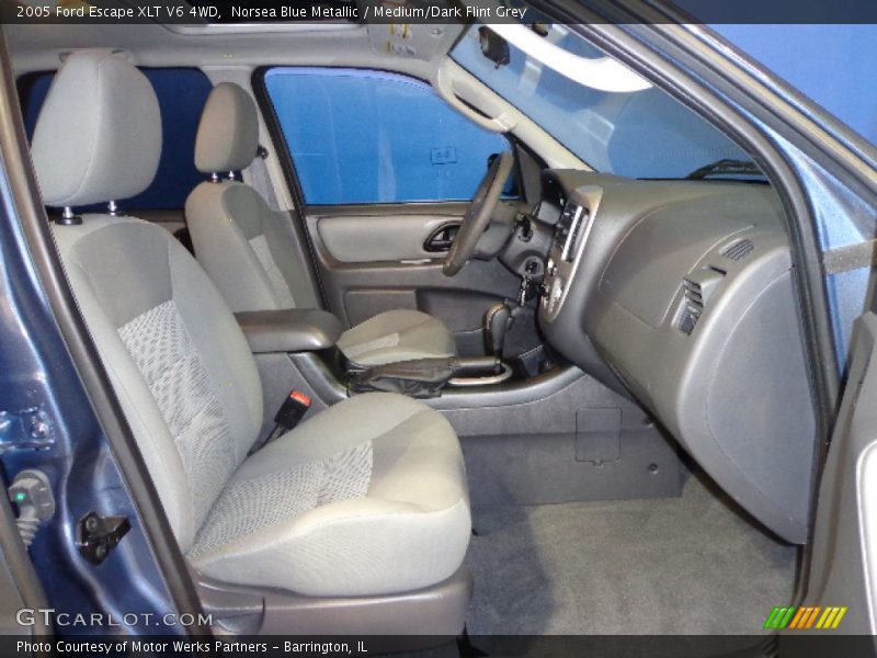 Norsea Blue Metallic / Medium/Dark Flint Grey 2005 Ford Escape XLT V6 4WD