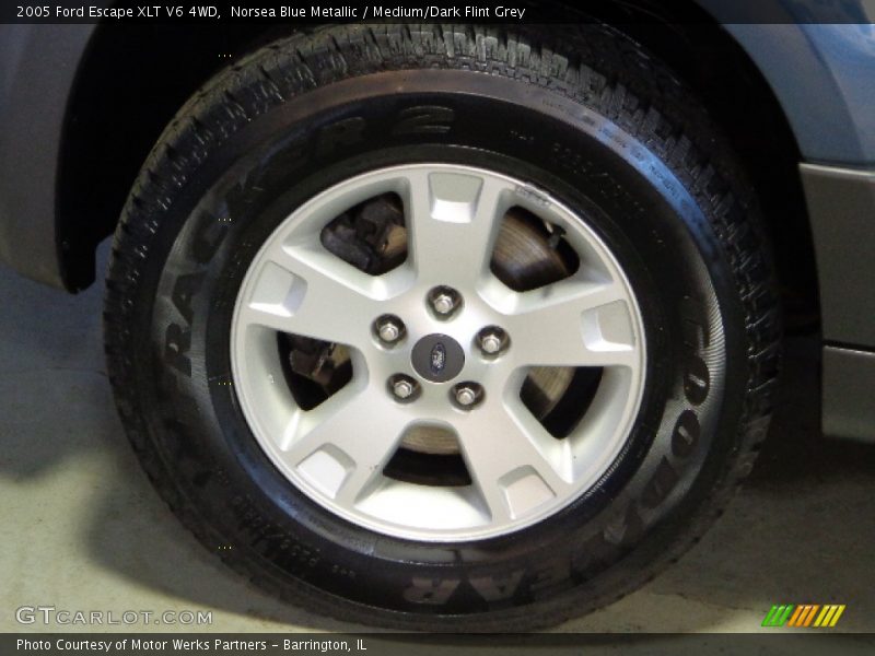 Norsea Blue Metallic / Medium/Dark Flint Grey 2005 Ford Escape XLT V6 4WD