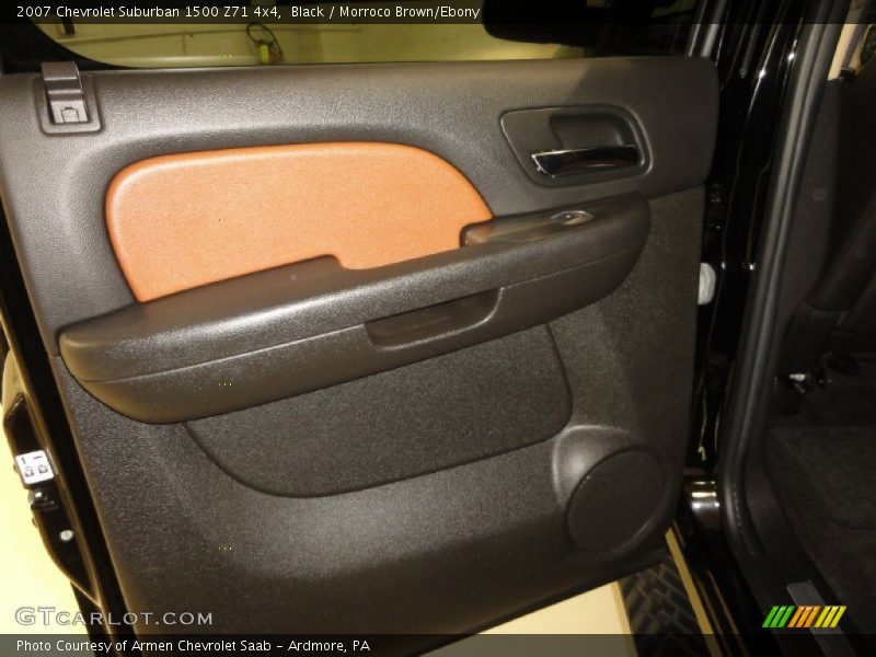 Black / Morroco Brown/Ebony 2007 Chevrolet Suburban 1500 Z71 4x4