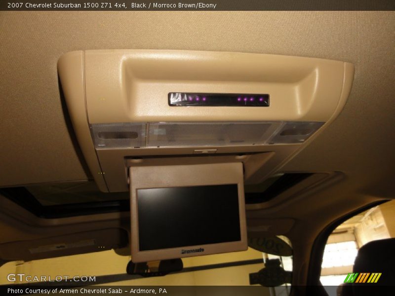 Black / Morroco Brown/Ebony 2007 Chevrolet Suburban 1500 Z71 4x4
