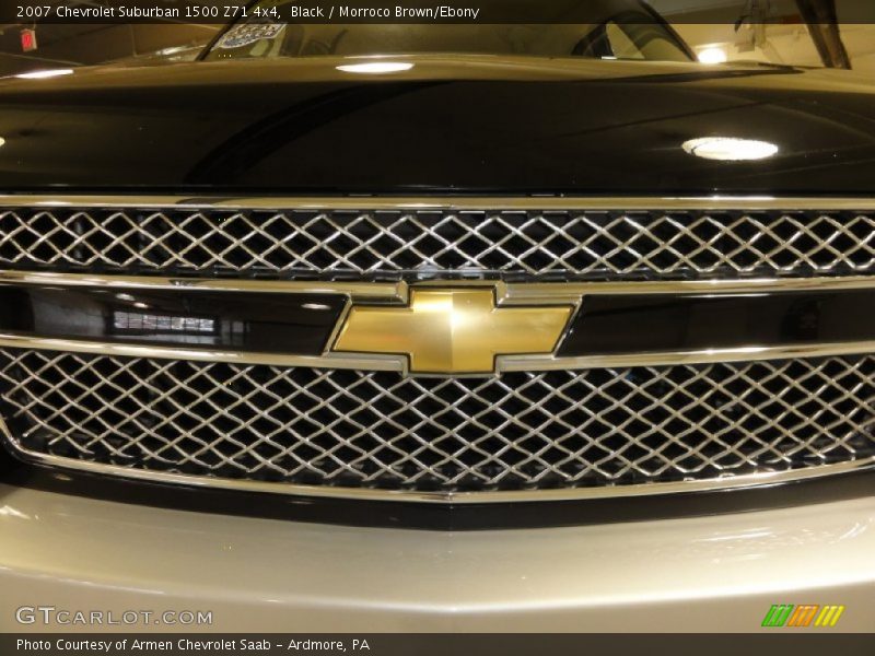 Black / Morroco Brown/Ebony 2007 Chevrolet Suburban 1500 Z71 4x4