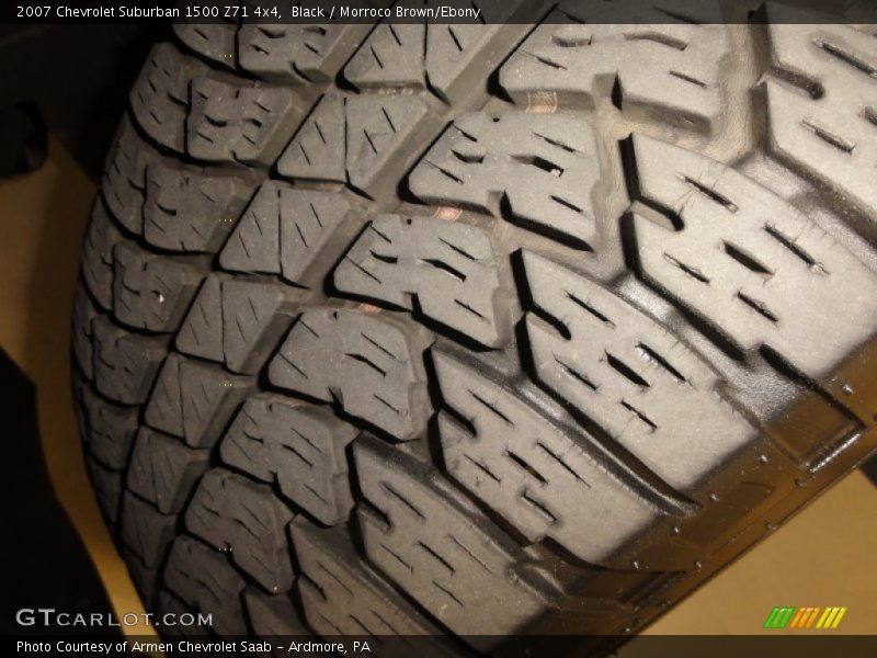 Black / Morroco Brown/Ebony 2007 Chevrolet Suburban 1500 Z71 4x4