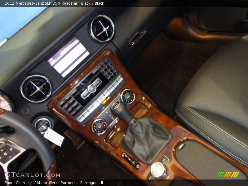 Black / Black 2012 Mercedes-Benz SLK 350 Roadster