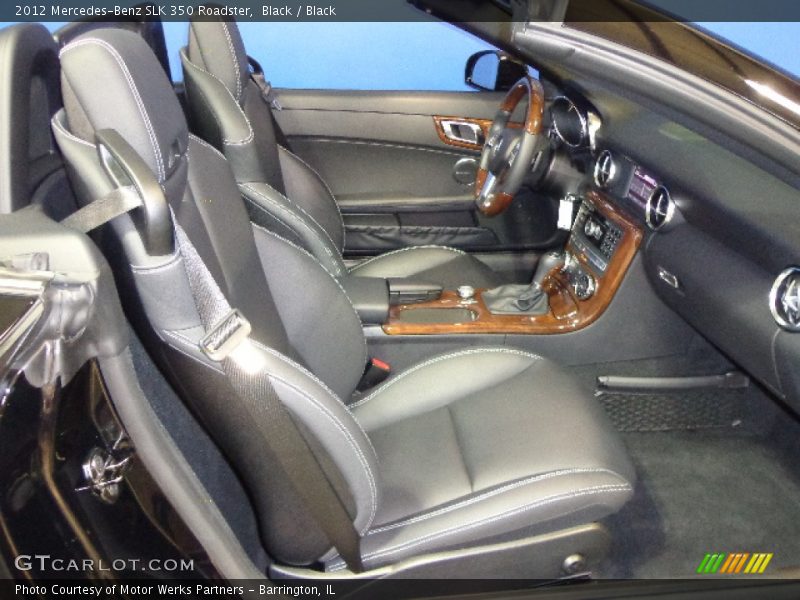 Black / Black 2012 Mercedes-Benz SLK 350 Roadster