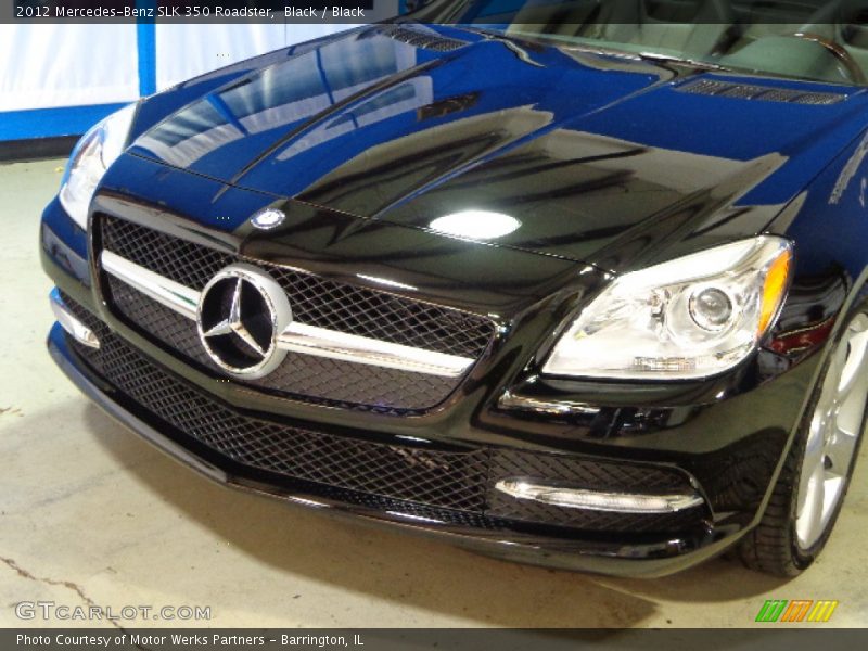 Black / Black 2012 Mercedes-Benz SLK 350 Roadster