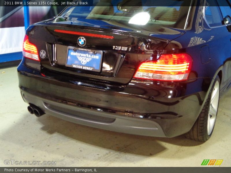 Jet Black / Black 2011 BMW 1 Series 135i Coupe