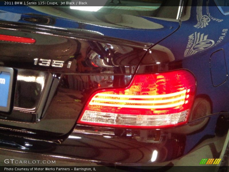 Jet Black / Black 2011 BMW 1 Series 135i Coupe