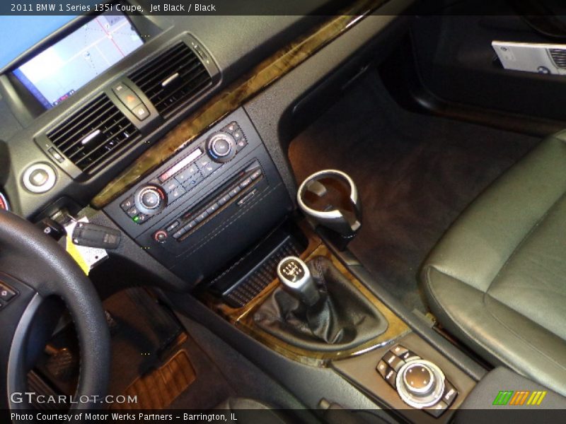 Jet Black / Black 2011 BMW 1 Series 135i Coupe