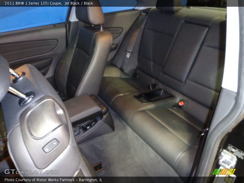 Jet Black / Black 2011 BMW 1 Series 135i Coupe