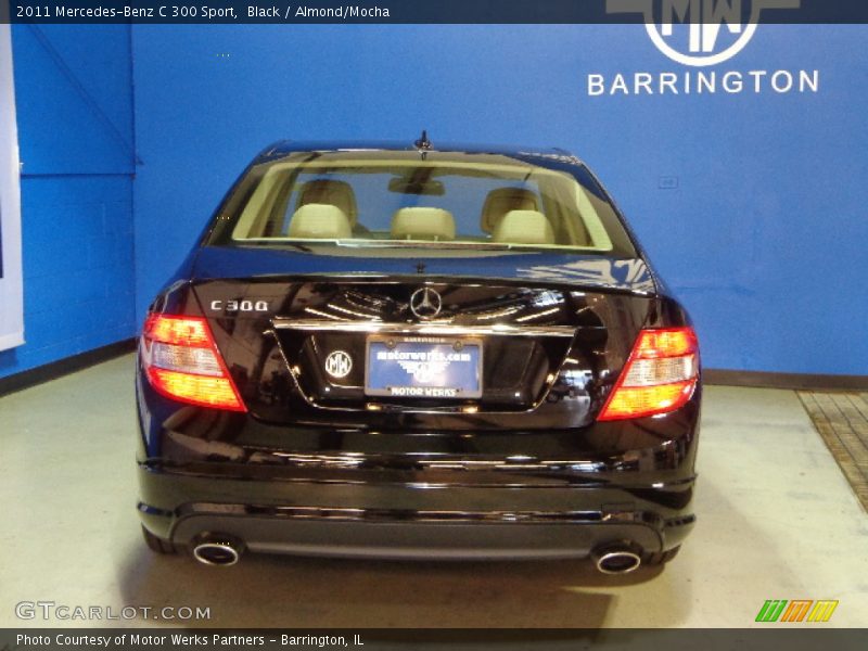 Black / Almond/Mocha 2011 Mercedes-Benz C 300 Sport