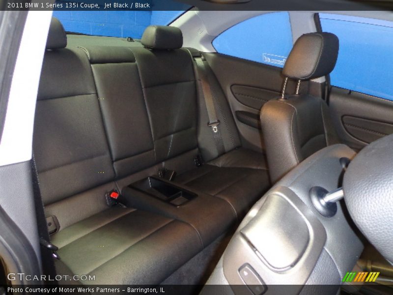 Jet Black / Black 2011 BMW 1 Series 135i Coupe