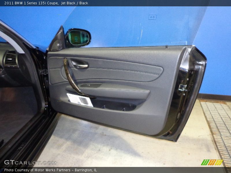 Jet Black / Black 2011 BMW 1 Series 135i Coupe