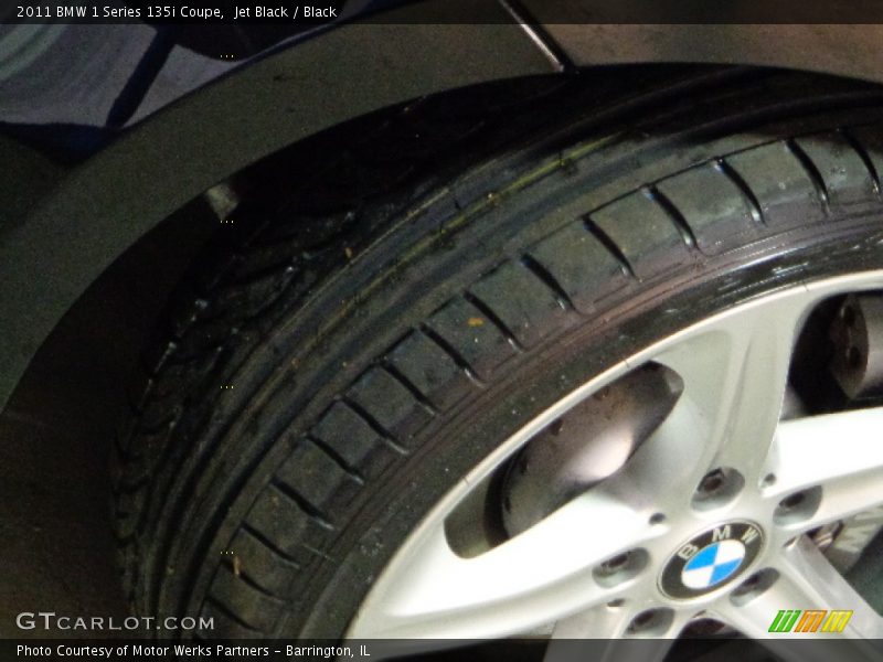 Jet Black / Black 2011 BMW 1 Series 135i Coupe