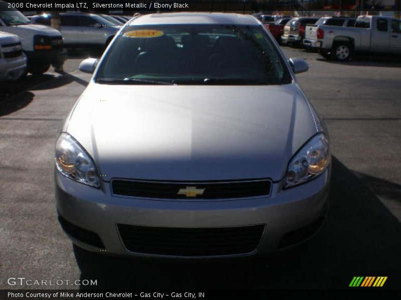 Silverstone Metallic / Ebony Black 2008 Chevrolet Impala LTZ