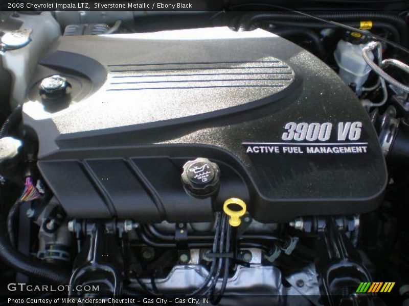 Silverstone Metallic / Ebony Black 2008 Chevrolet Impala LTZ