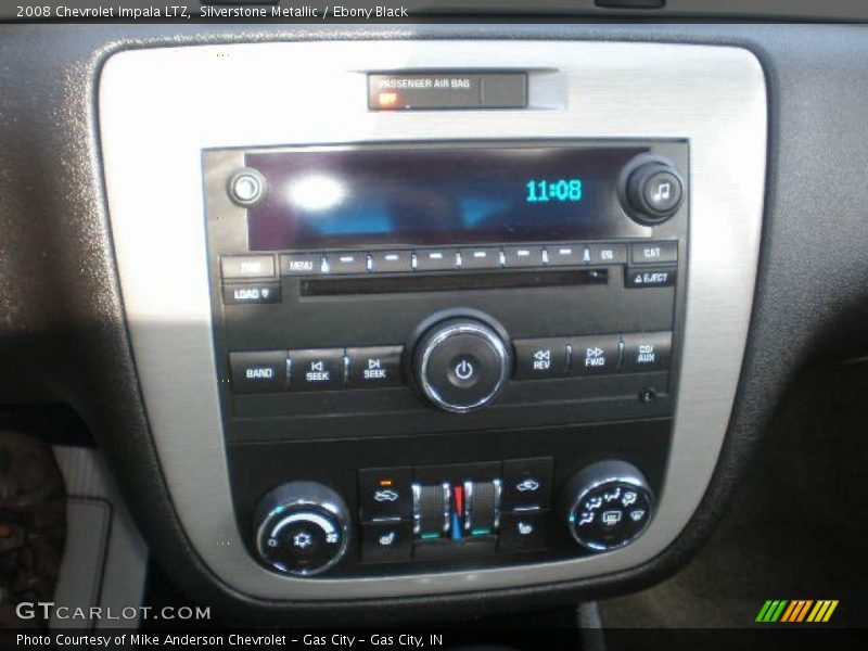 Silverstone Metallic / Ebony Black 2008 Chevrolet Impala LTZ
