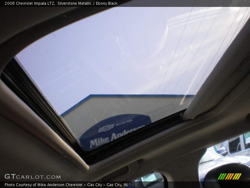 Silverstone Metallic / Ebony Black 2008 Chevrolet Impala LTZ