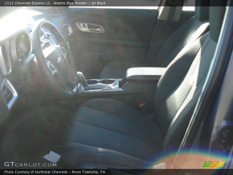 Atlantis Blue Metallic / Jet Black 2013 Chevrolet Equinox LS