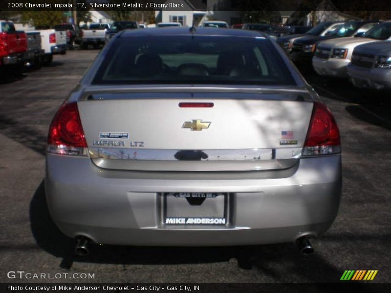 Silverstone Metallic / Ebony Black 2008 Chevrolet Impala LTZ