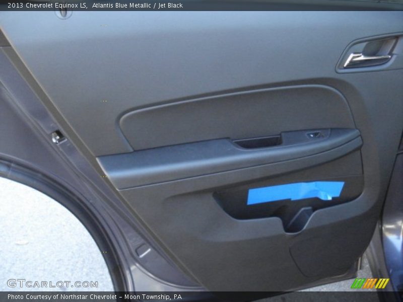 Atlantis Blue Metallic / Jet Black 2013 Chevrolet Equinox LS