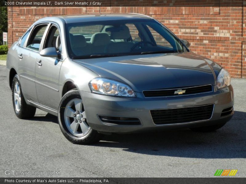 Dark Silver Metallic / Gray 2008 Chevrolet Impala LT