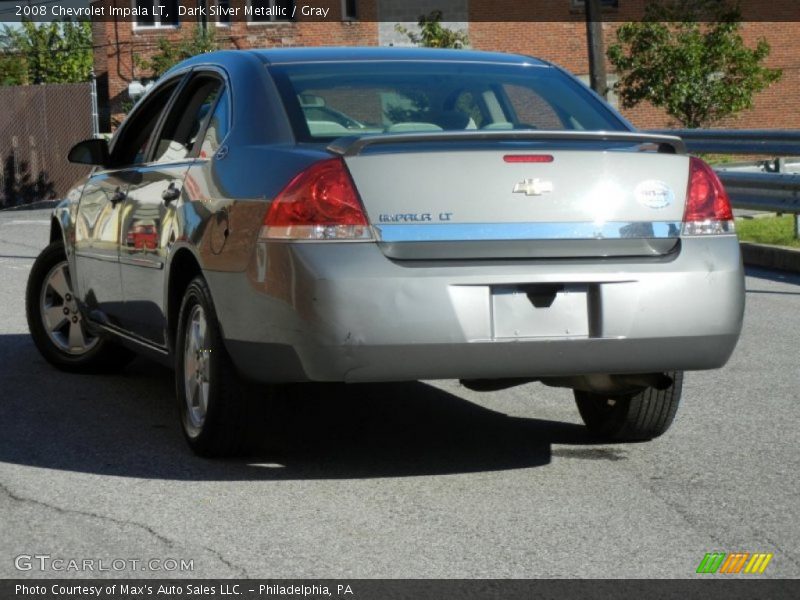 Dark Silver Metallic / Gray 2008 Chevrolet Impala LT