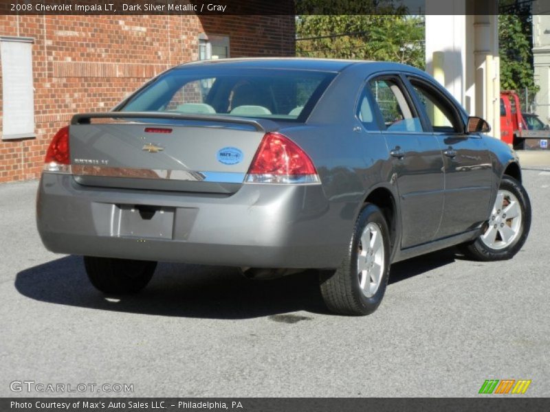 Dark Silver Metallic / Gray 2008 Chevrolet Impala LT