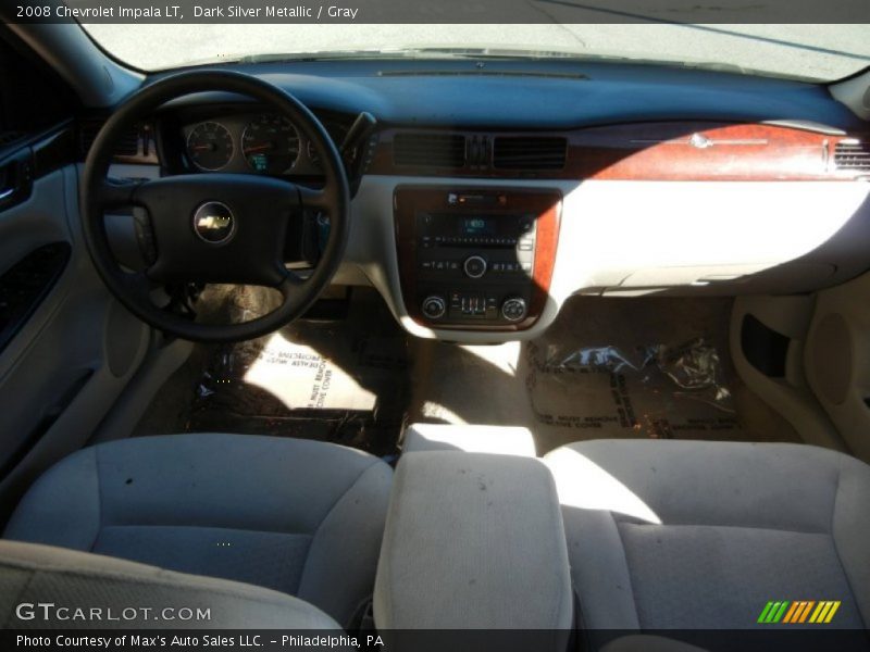 Dark Silver Metallic / Gray 2008 Chevrolet Impala LT