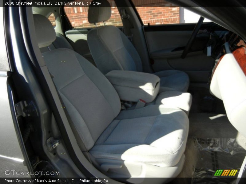 Dark Silver Metallic / Gray 2008 Chevrolet Impala LT