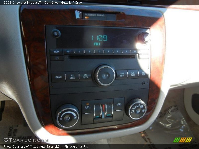Dark Silver Metallic / Gray 2008 Chevrolet Impala LT