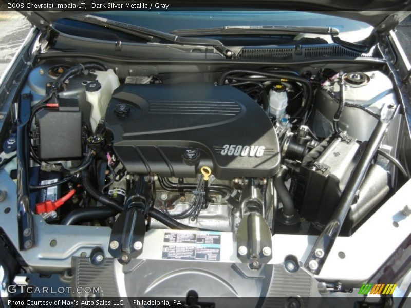 Dark Silver Metallic / Gray 2008 Chevrolet Impala LT