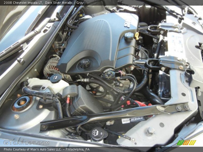 Dark Silver Metallic / Gray 2008 Chevrolet Impala LT