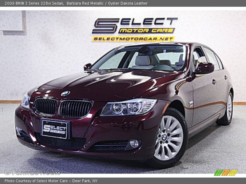 Barbara Red Metallic / Oyster Dakota Leather 2009 BMW 3 Series 328xi Sedan