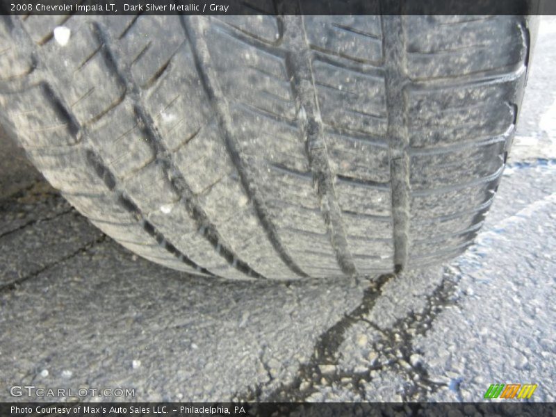 Dark Silver Metallic / Gray 2008 Chevrolet Impala LT