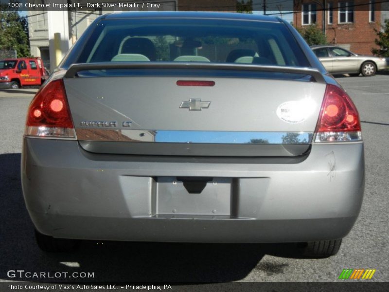 Dark Silver Metallic / Gray 2008 Chevrolet Impala LT