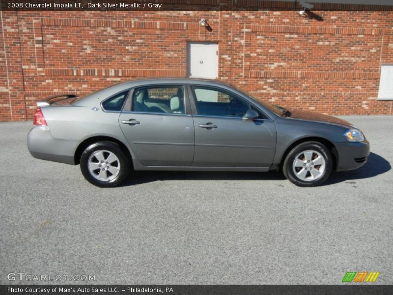 Dark Silver Metallic / Gray 2008 Chevrolet Impala LT
